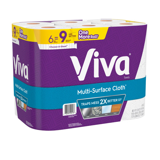 Viva Multi Surface Big Roll-498 Count-4/Case